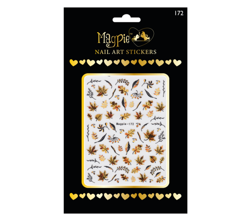 Magpie 172 Leaf Stickers