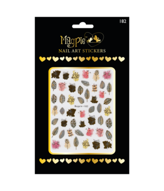 Magpie 182 Leaf Stickers