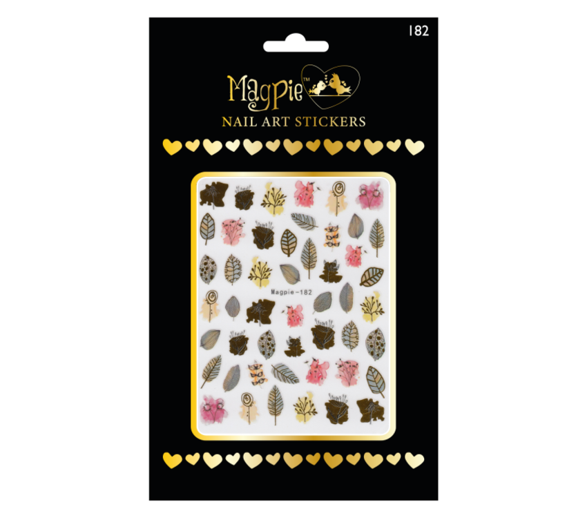 Magpie 182 Leaf Stickers