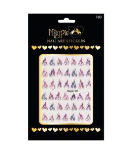 Magpie 183 Purple Flame Stickers