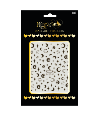 Magpie 187 Moon Stickers