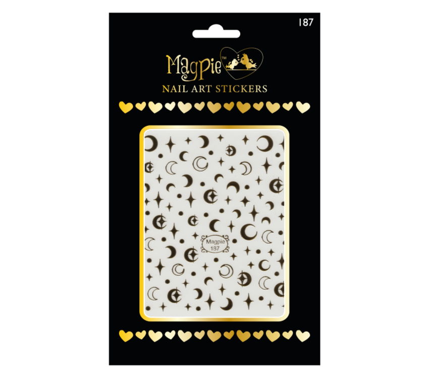 Magpie 187 Moon Stickers