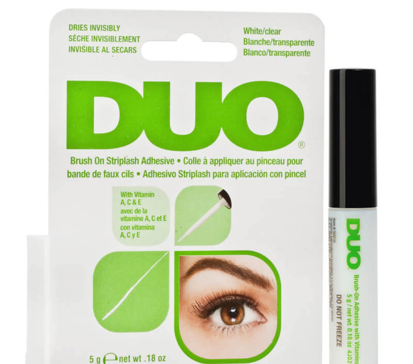 Duo Brush On Adhesive White/Clear .18oz
