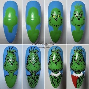 How to create a Grinch Nail with Magpie
