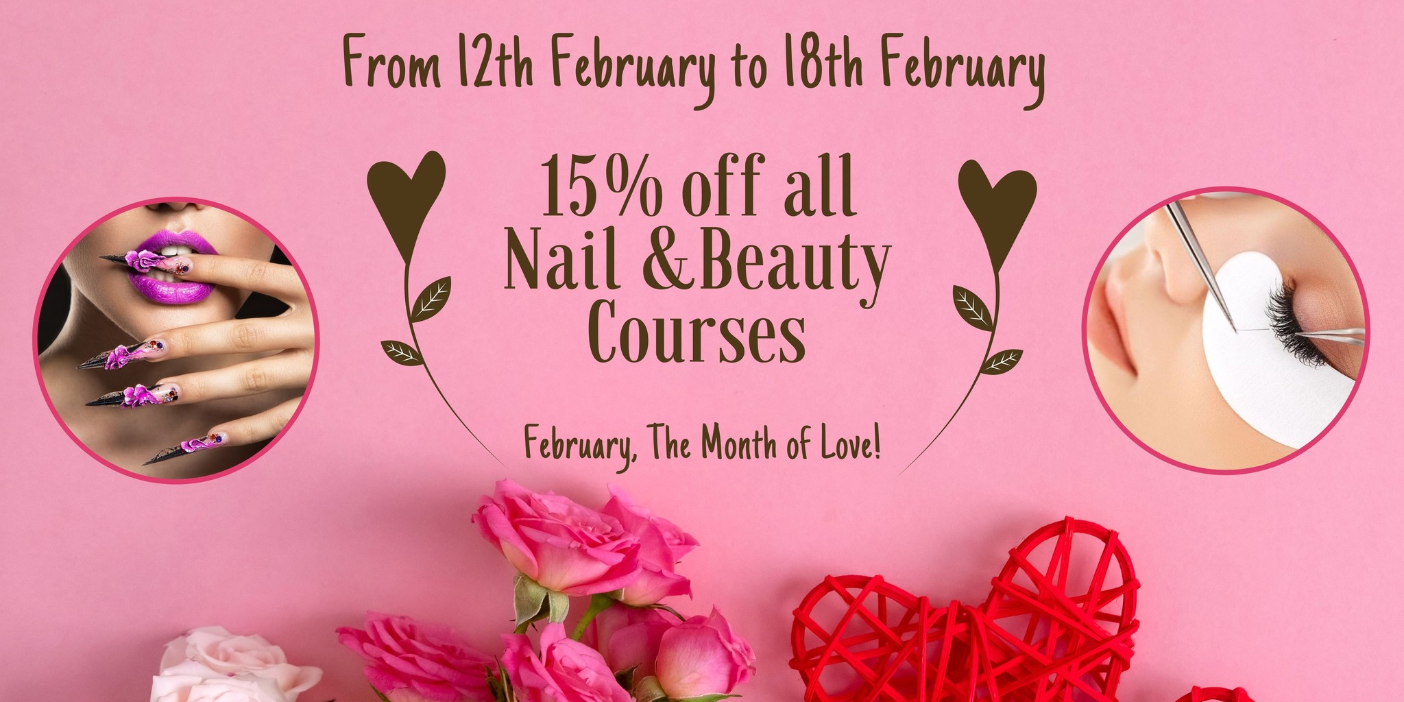 15% OFF ALL COURSES