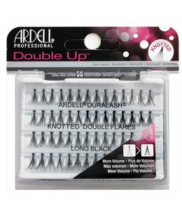 Ardell Double Up Long Black Knotted Double Flare