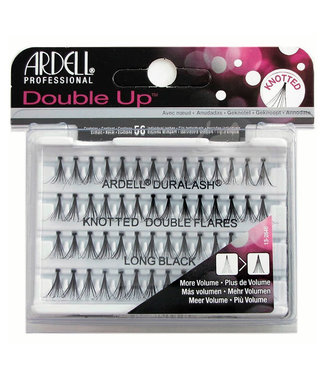 Ardell Double Up Long Black Knotted Double Flare