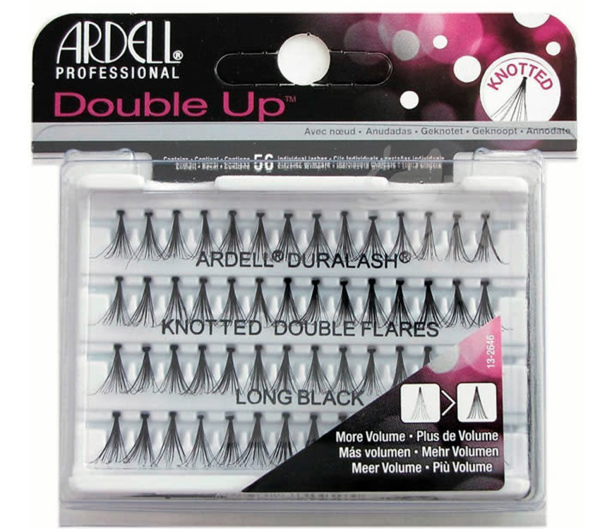 Ardell DuraLash Knotted Double Flares Long Black