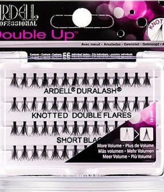 Ardell DuraLash Knotted Double Flares Short Black