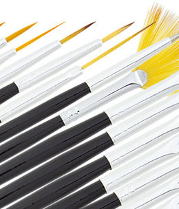 Nail Art Brush Set 16 pieces