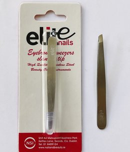 Elite Tweezers Slanted Elite