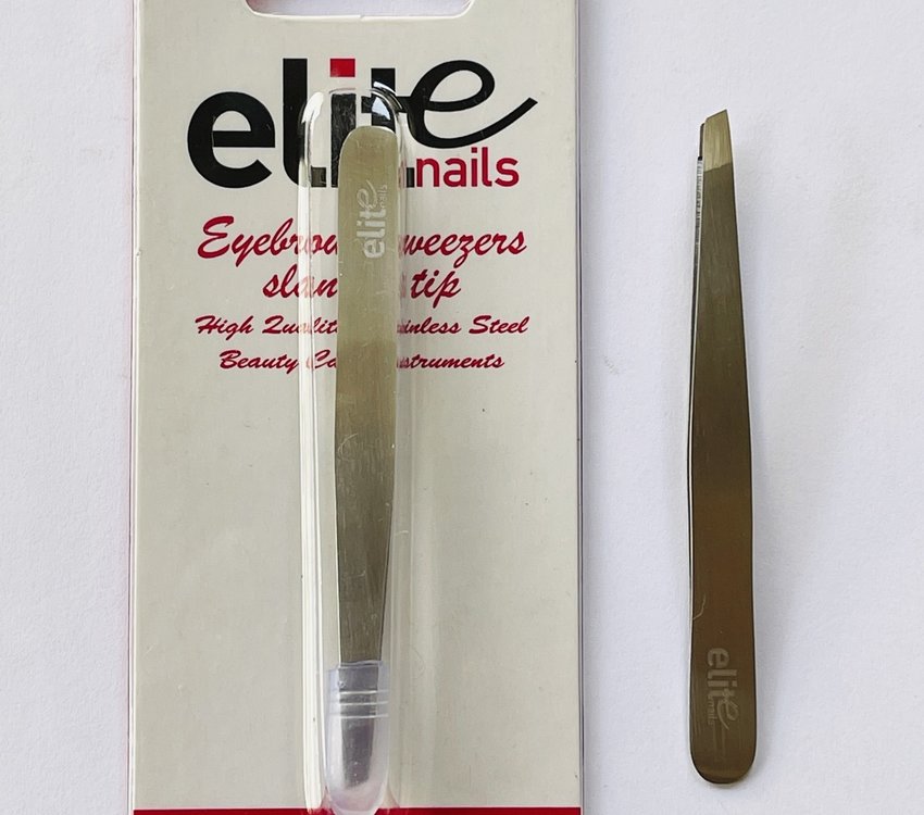 Elite Tweezers Slanted Elite