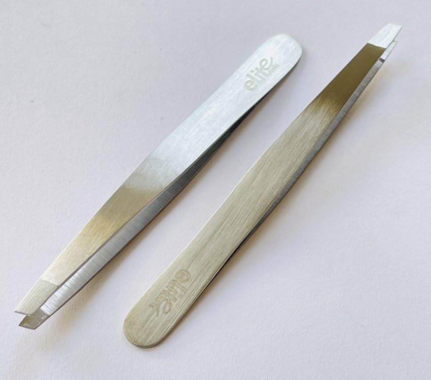 Elite Tweezers Slanted Elite