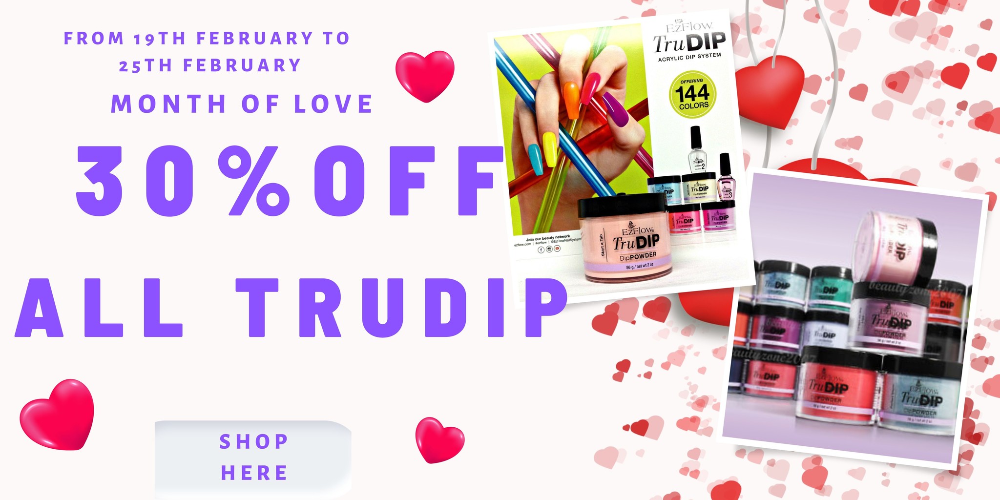 30% off Trudip Products