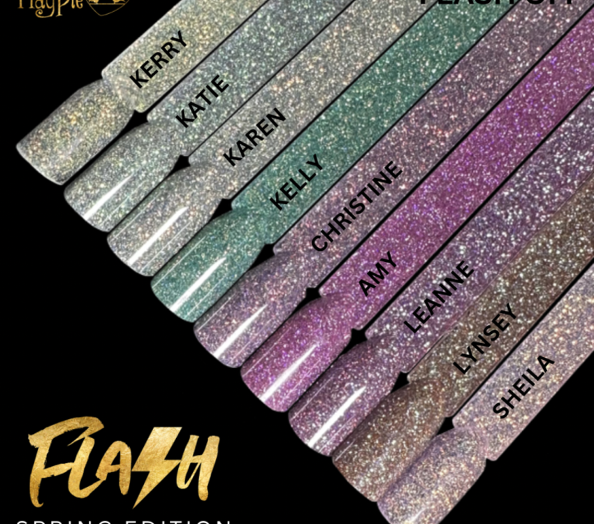 Magpie Flash Spring glitter collection