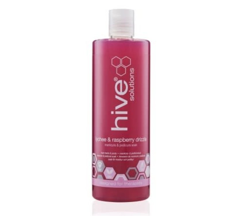 Hive Hive Lychee & Raspberry Drizzle (soak) 400ml