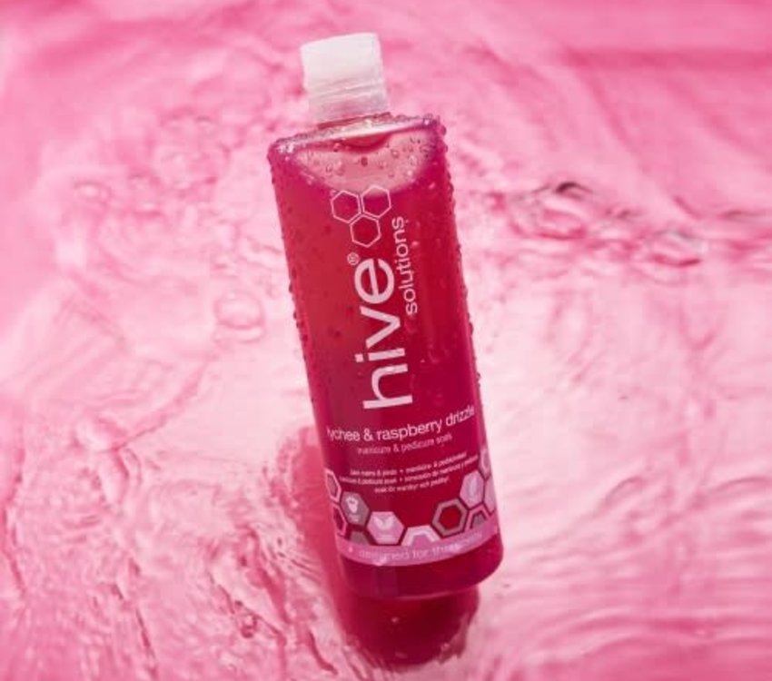Hive Hive Lychee & Raspberry Drizzle (soak) 400ml