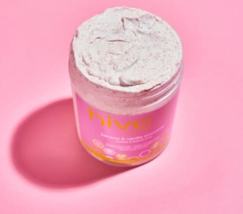 Hive Hive Banana &Vanilla Smoothie Scrub 500g