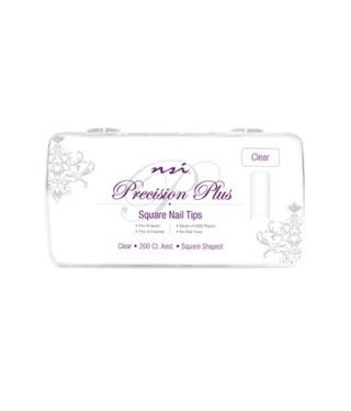 NSI Precision Plus Square Nail Tips 200ct