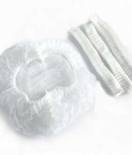 Mob Caps White 100 pack