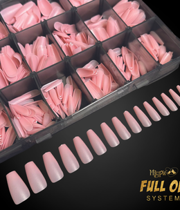 Magpie FULL ON TIPS PINK COFFIN Matte