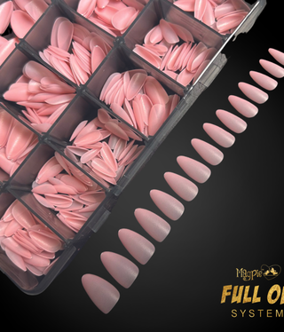Magpie Full On Tips Almond Pink | Matte 510pcs