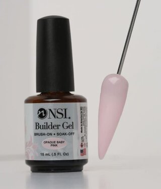 NSI Builder Gel Opaque Baby Pink 15ml(was rubber base)