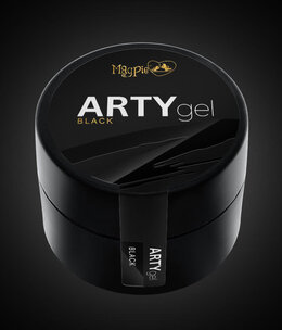 Magpie Black Arty Gel Paint