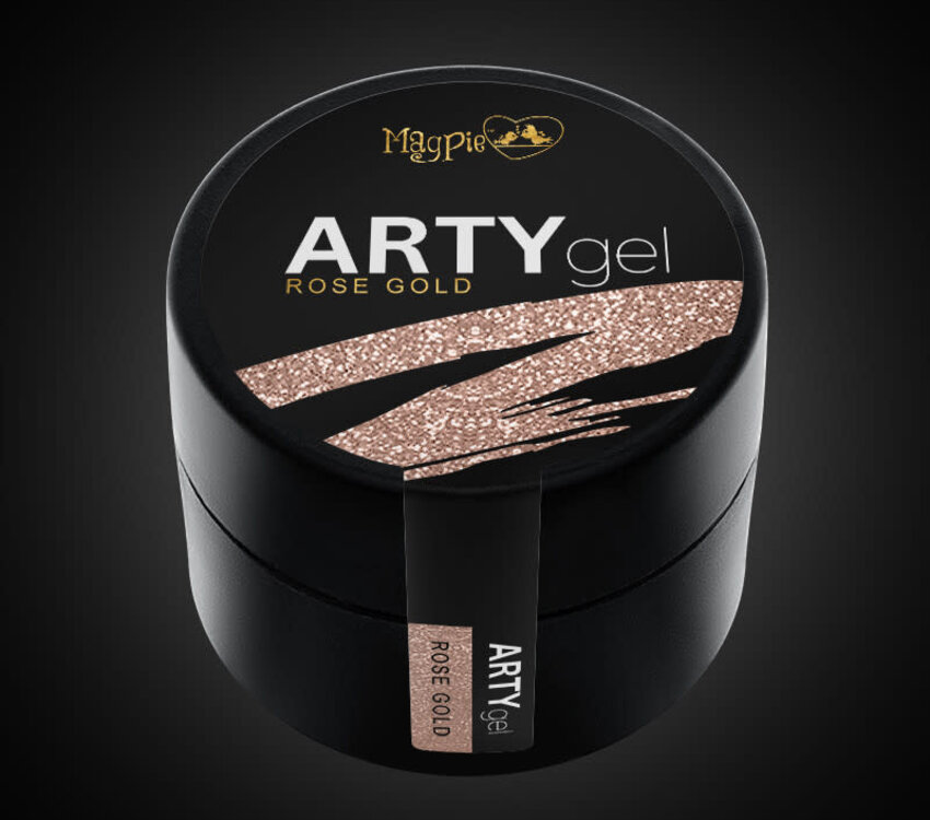 Magpie Rose Gold Arty Gel Paint