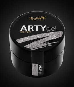 Magpie Silver Arty Gel Paint