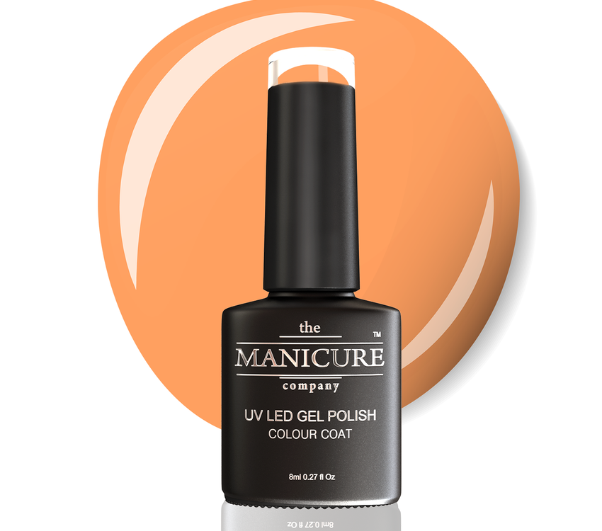 The manicure Company Embossed Peach 109 gel polish 8ml