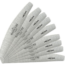 The manicure Company 180/240 grit Pro File 10 pack