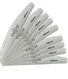 The manicure Company 180/240 Grit Pro File 10pk