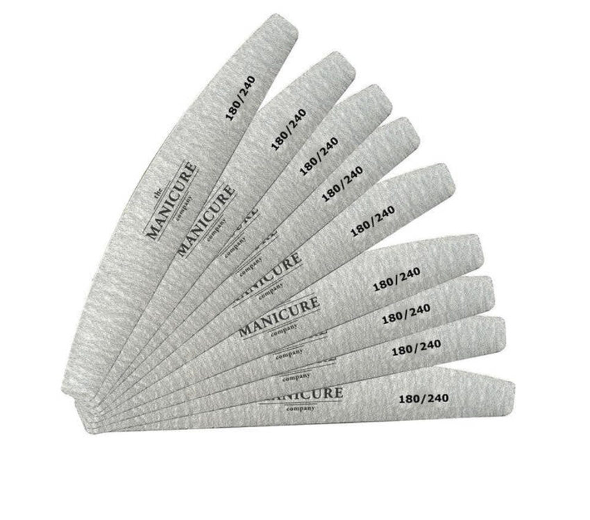 The manicure Company 180/240 Grit Pro File 10pk