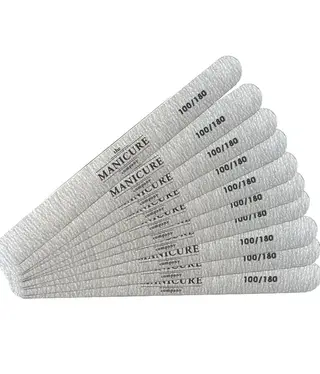 The manicure Company 100/180 Grit Pro File 5pk