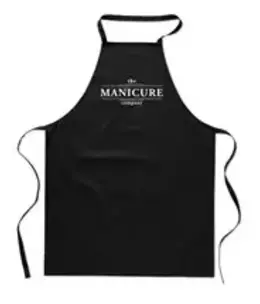 The manicure Company Logo manicure apron