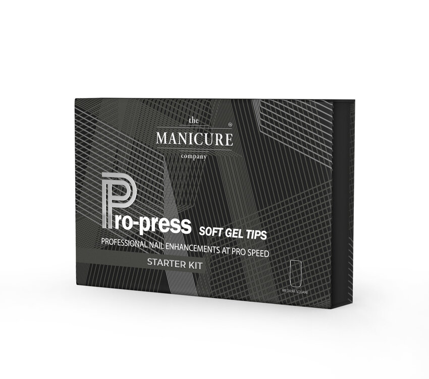The manicure Company Pro Press Medium Square Starter Kit
