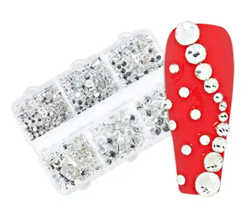 Nail Art Rhinestones Box SO1