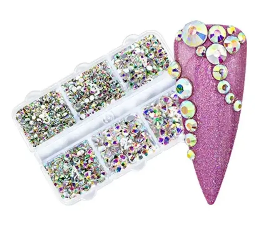 Nail Art Rhinestones Box SO2