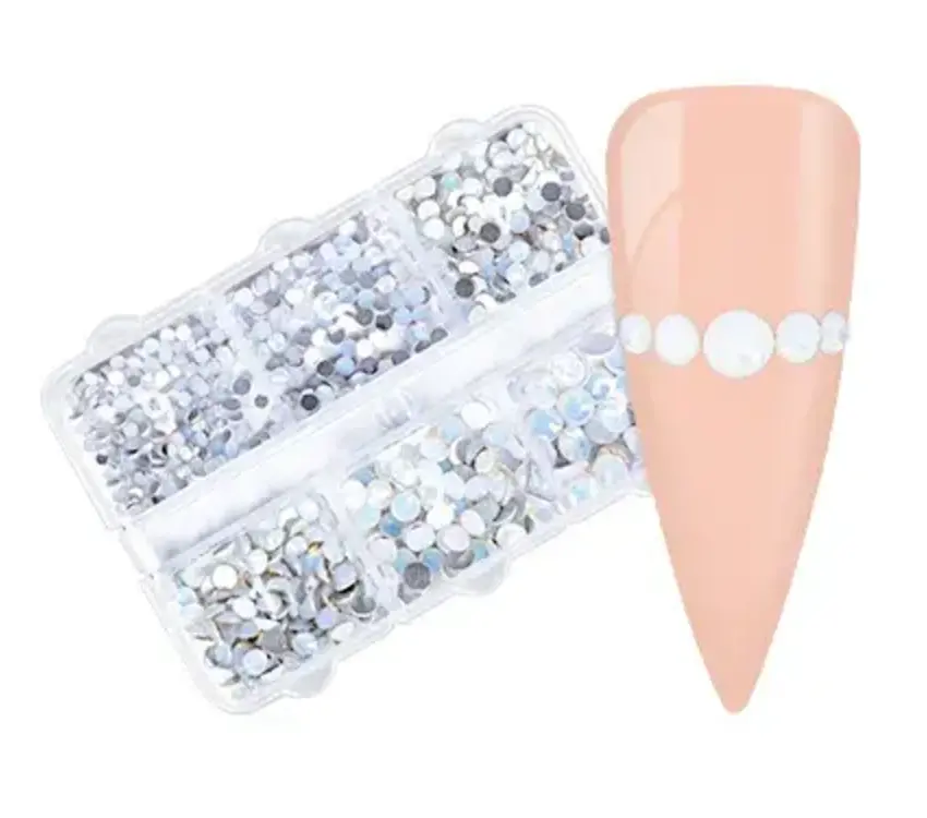 Nail Art Rhinestones Box SO4