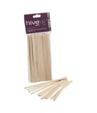 Hive Disposable Mini Wax Spatula 100pk
