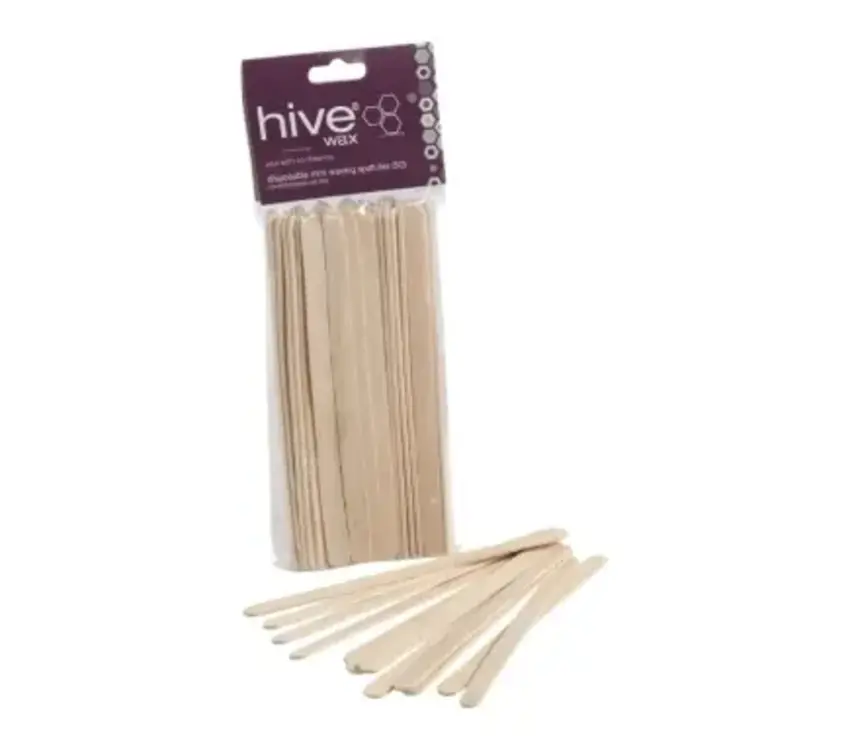 Hive Disposable Mini Wax Spatula 100pk