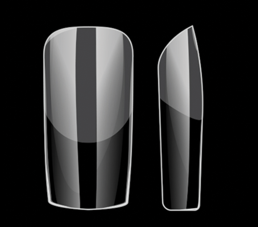 NSI Soft Gel Tips Square 550ct