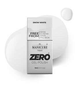 The manicure Company Zero Gel Polish - Snow White 10ml