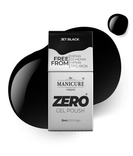 The manicure Company Zero Gel Polish - Jet Black MCZ002 10ml