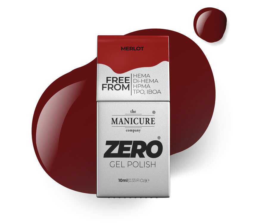 The manicure Company Zero Gel Polish  - Merlot MCZ003 10ml