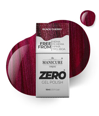 The manicure Company Zero Gel Polish - Black Cherry MCZ010 10ml