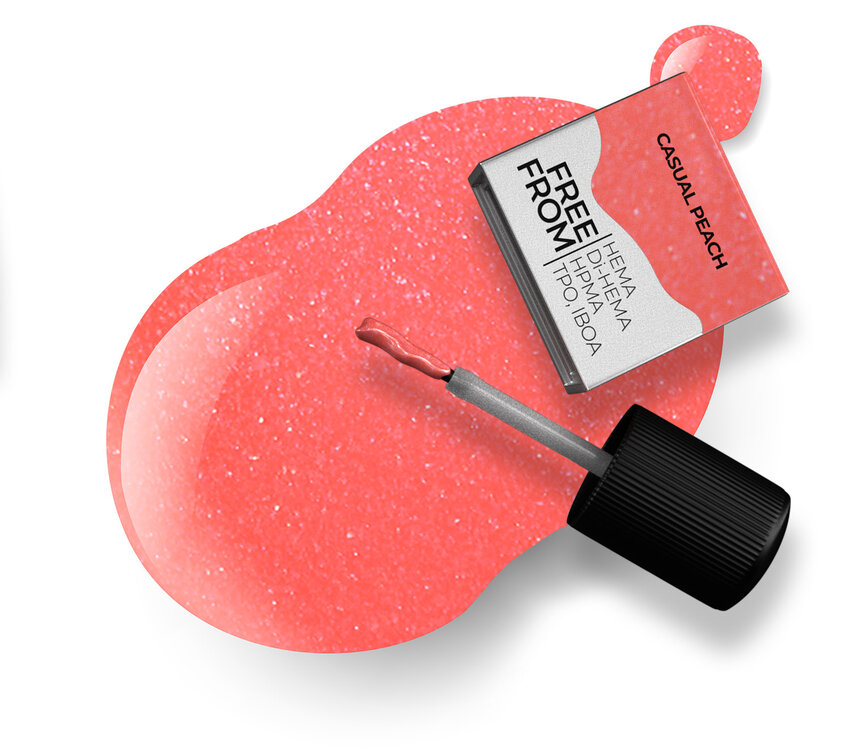 The manicure Company Zero Gel Polish - Casual Peach MCZ029 10ml