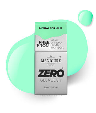 The manicure Company Zero Gel Polish - Mental for Mint MCZ039 10ml