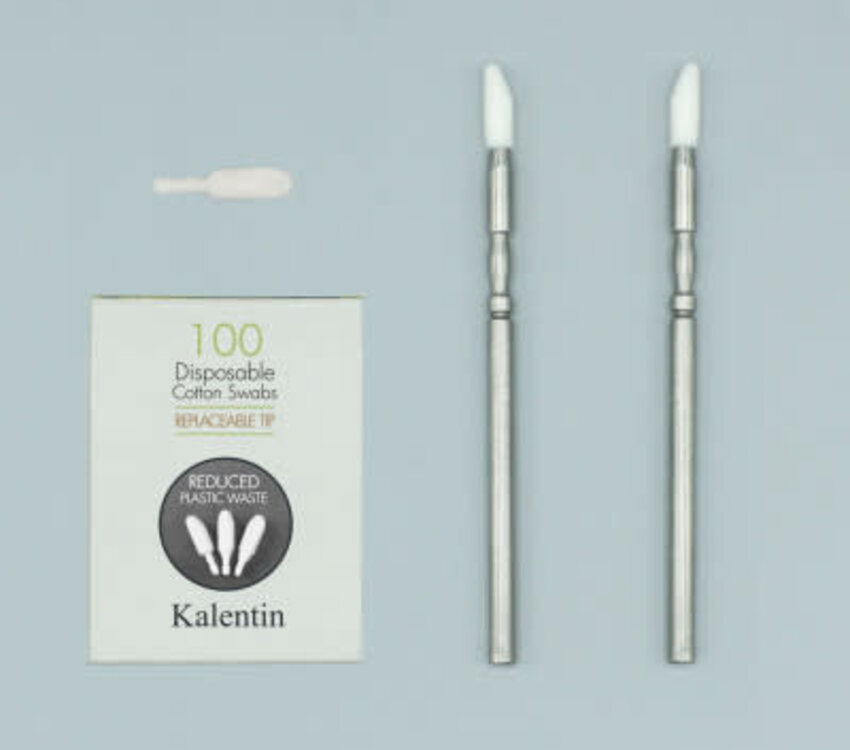 Kalentin Replicable Tips - Vegan Cotton Swabs 100pcs